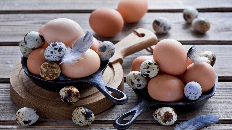 Les œufs de poule et de caille ont un effet positif sur les hormones mâles