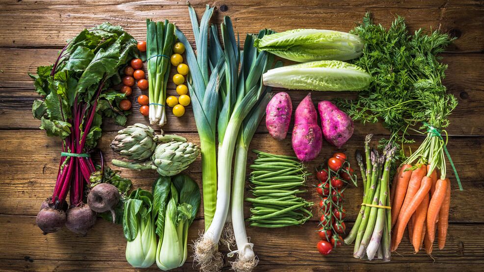 Légumes - produits qui ont un effet bénéfique sur la fonction sexuelle des hommes