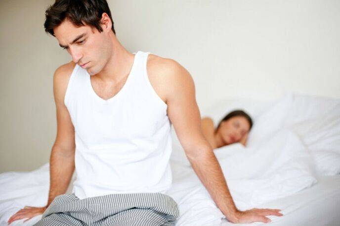 Sous l'influence de facteurs négatifs, l'activité sexuelle chez les hommes diminue