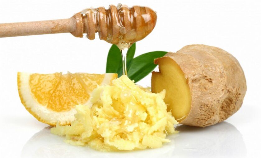 Citron et gingembre